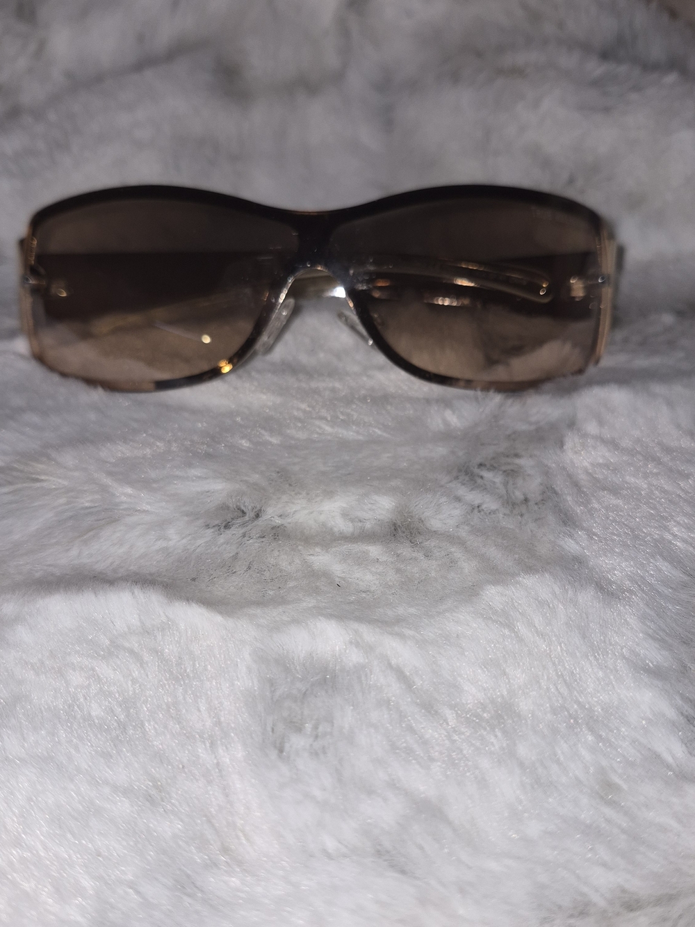 True Religion Women's Rectangular Sunglasses - Brown Gradient